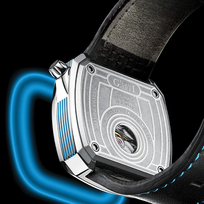 Bonest Gatti BG6601-B1 Blue Cosmos Series Automatic Watch