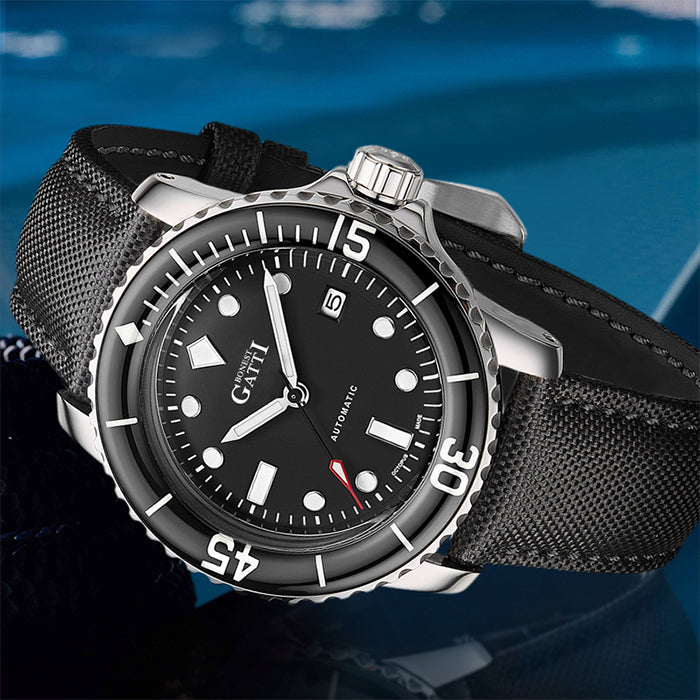 Bonest Gatti BG8002-L1 Black Classic Series Automatic Watch