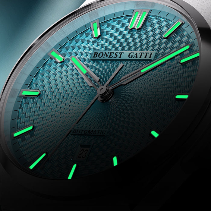 Bonest Gatti BG8012-S2 Blue Classic Series Automatic Watch