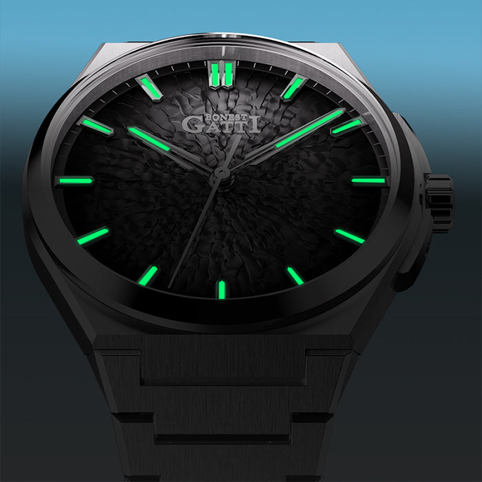 Bonest Gatti BG8013-S1 Black Classic Series Automatic Watch
