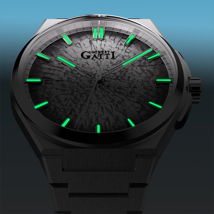Bonest Gatti BG8013-S2 Silver Classic Series Automatic Watch