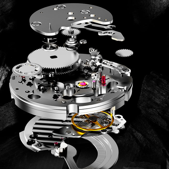 Bonest Gatti BG8601-S4 Yellow Speed Series Automatic Watch