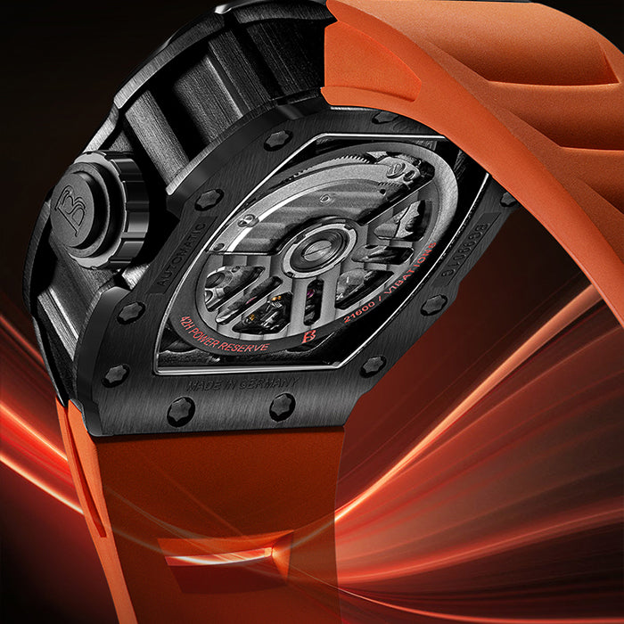 Bonest Gatti BG9901-A2 Orange Extreme Series Automatic Watch