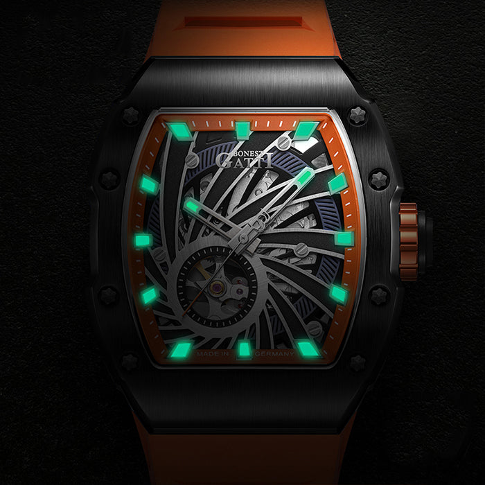 Bonest Gatti BG9902-A2 Orange Extreme Series Automatic Watch