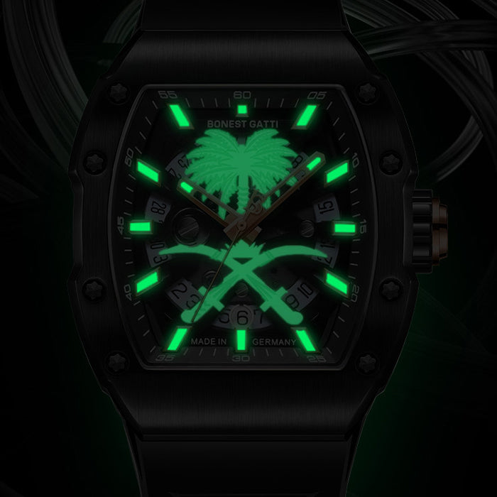 Bonest Gatti BG9904-A2 Black Extreme Series Automatic Watch
