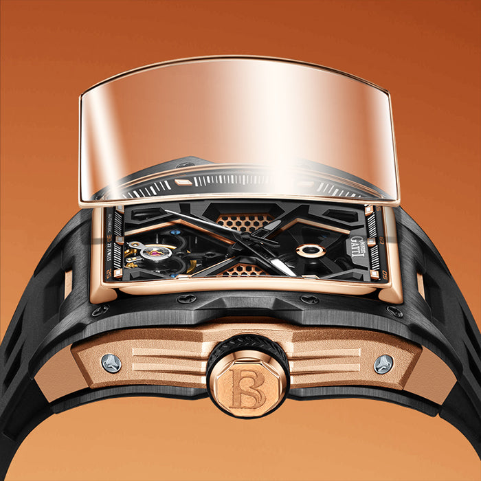 Bonest Gatti BG5501-A4 Black Top Speed Series Automatic Watch