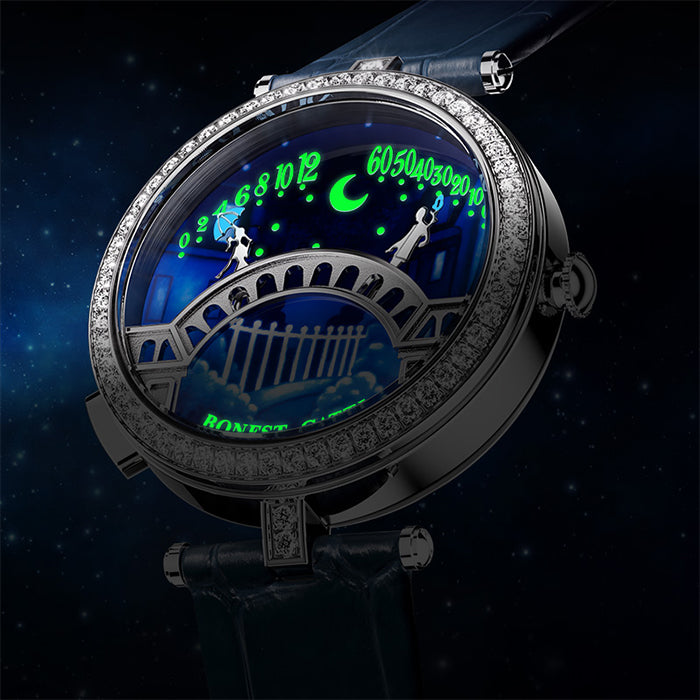 Bonest Gatti BG3004-L1 Blue Glow Series Women Watch