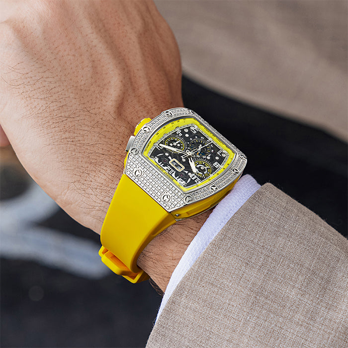 Bonest Gatti BG5004-R3 Yellow Chronograph Series Automatic Watch