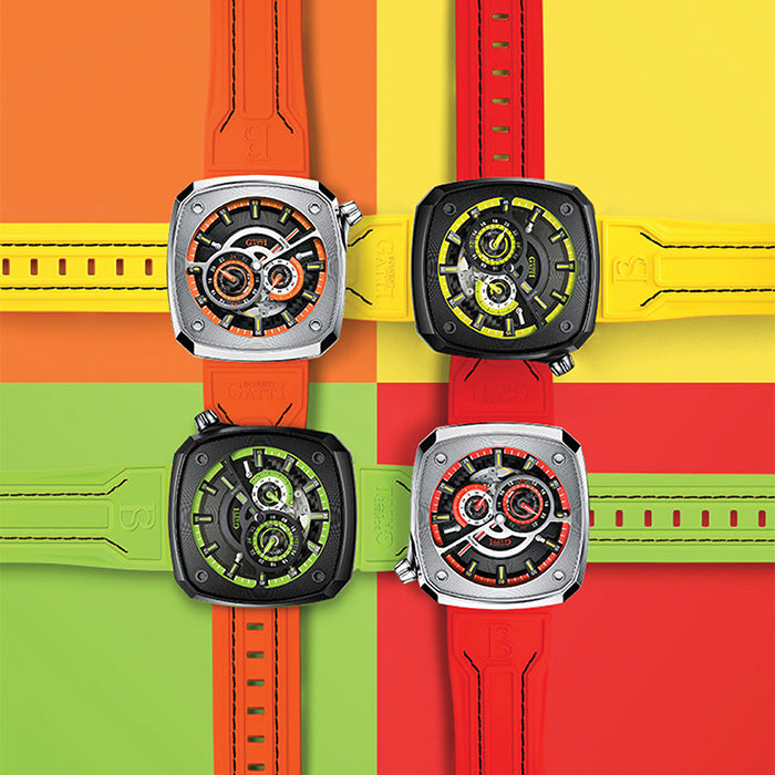 Bonest Gatti BG6601-A5 Green Cosmos Series Automatic Watch