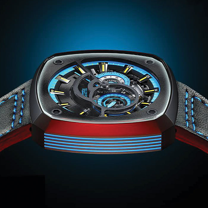 Bonest Gatti BG6601-B6 Black Cosmos Series Automatic Watch