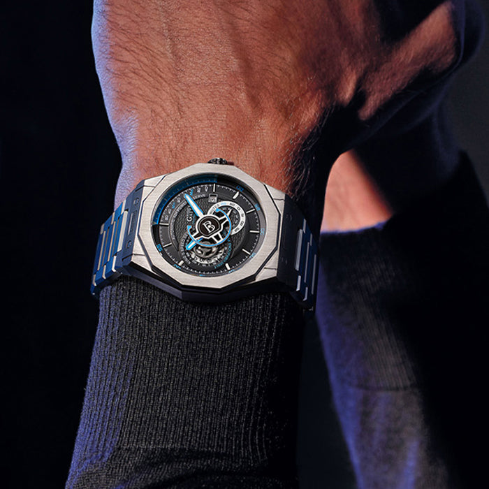 Bonest Gatti BG8601-S1 Blue Speed Series Automatic Watch