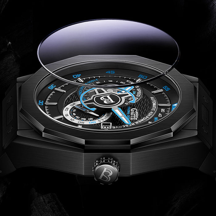Bonest Gatti BG8601-S6 Black Speed Series Automatic Watch
