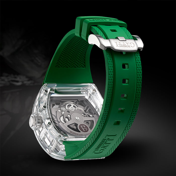 Bonest Gatti BG9980-A4 Green Dragon Series Automatic Watch