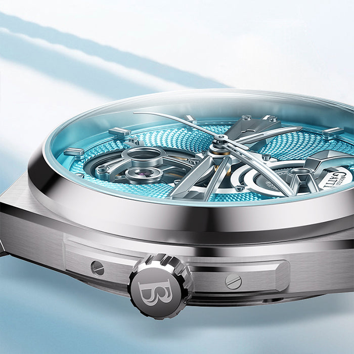 Bonest Gatti BG8014-S1 Blue Classic Series Automatic Watch