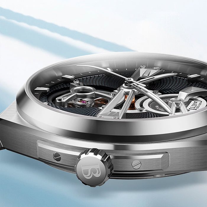 Bonest Gatti BG8014-S2 Silver Classic Series Automatic Watch