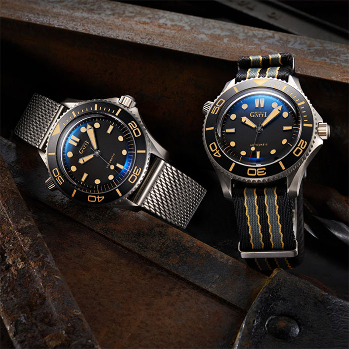 Bonest Gatti BG8001-M1 Black Classic Series Automatic Watch