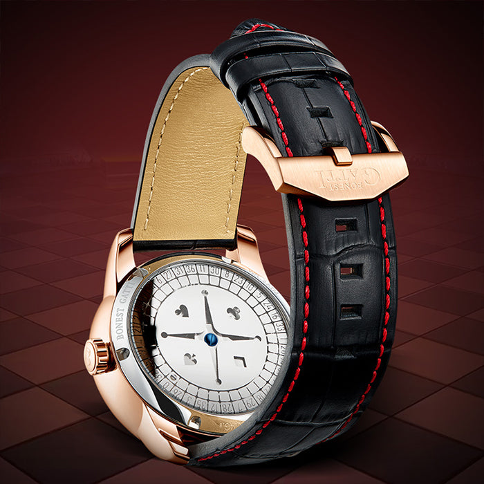 Bonest Gatti BG8004-L2 Rose Gold Casino Series Automatic Watch