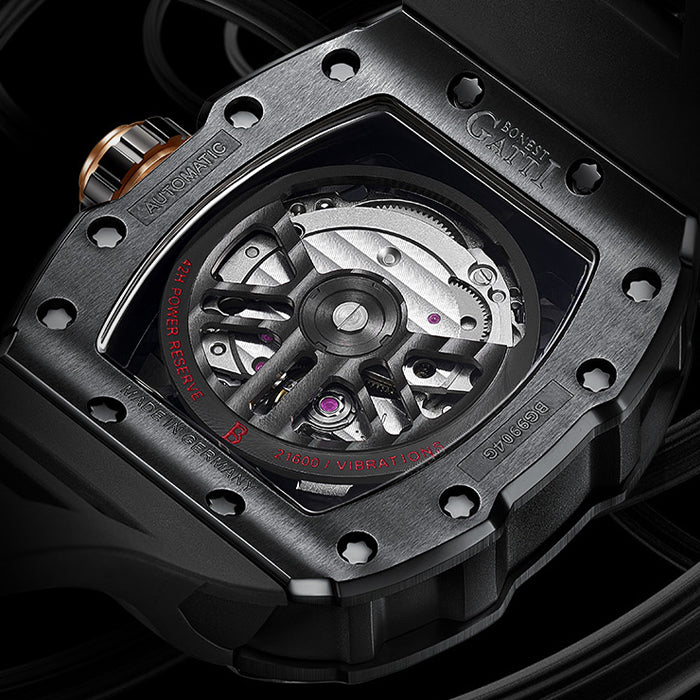 Bonest Gatti BG9904-A2 Black Extreme Series Automatic Watch