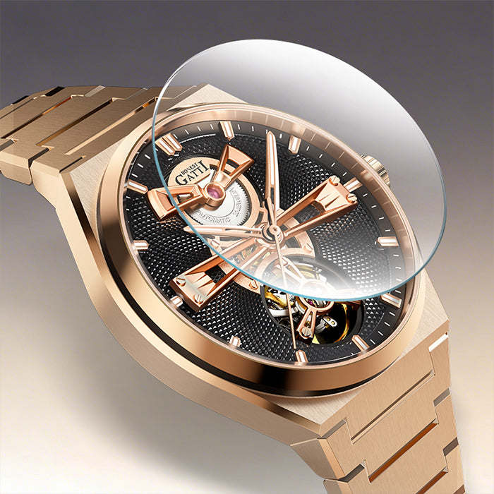 Bonest Gatti BG8014-S3 Rose Gold Classic Series Automatic Watch