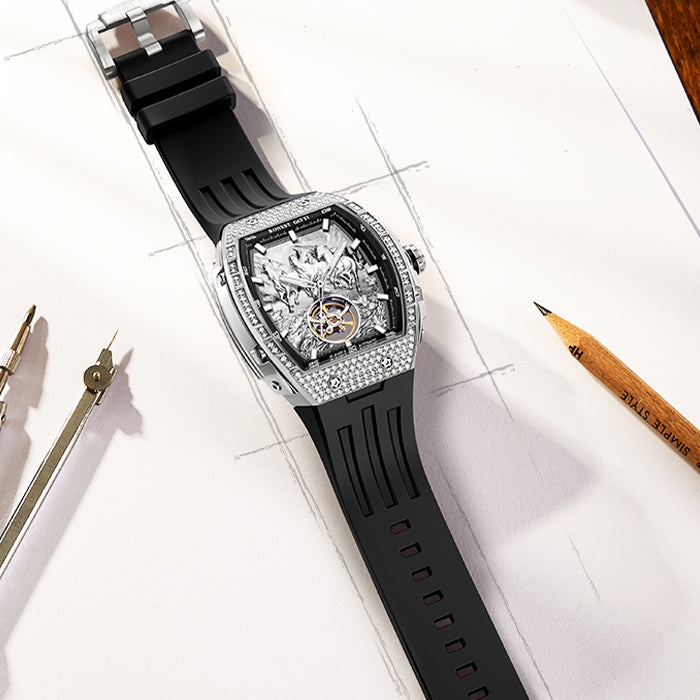 Bonest Gatti BG5006-R3 Black Horse Series Automatic Watch