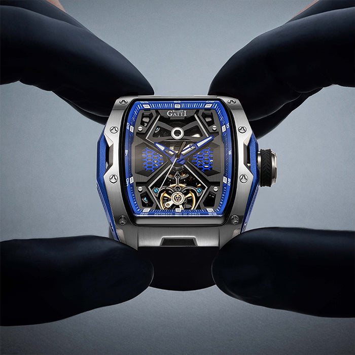 Bonest Gatti BG5501-A1 Blue Top Speed Series Automatic Watch