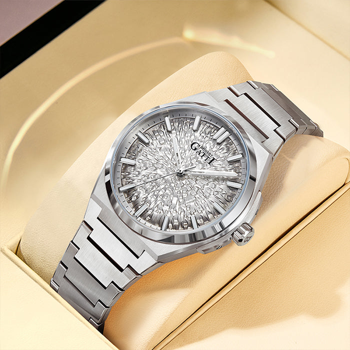 Bonest Gatti BG8013-S2 Silver Classic Series Automatic Watch