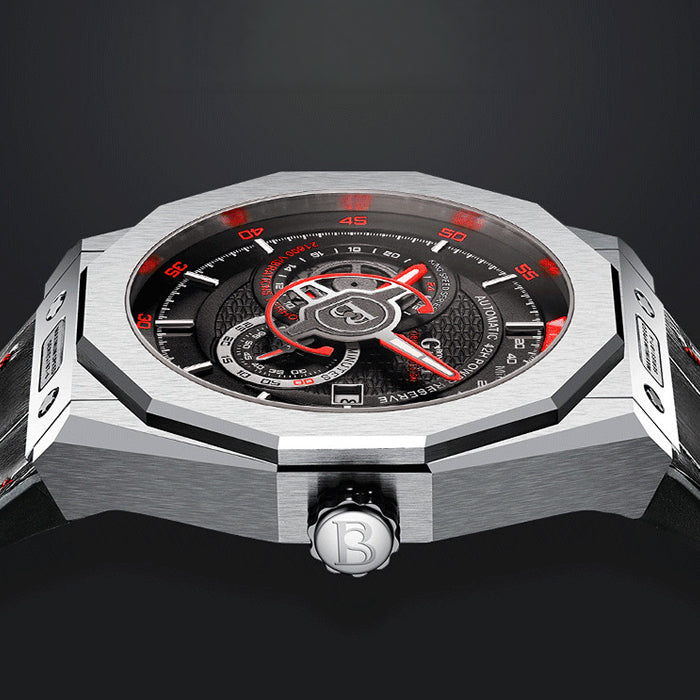 Bonest Gatti BG8601-B3 Red Speed Series Automatic Watch