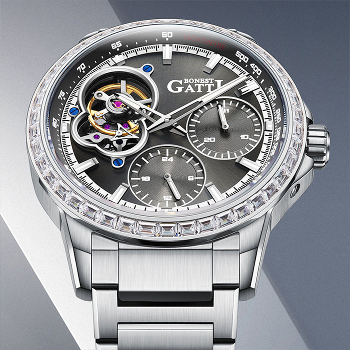 Bonest Gatti BG8802-S1 Black Classic Series Automatic Watch