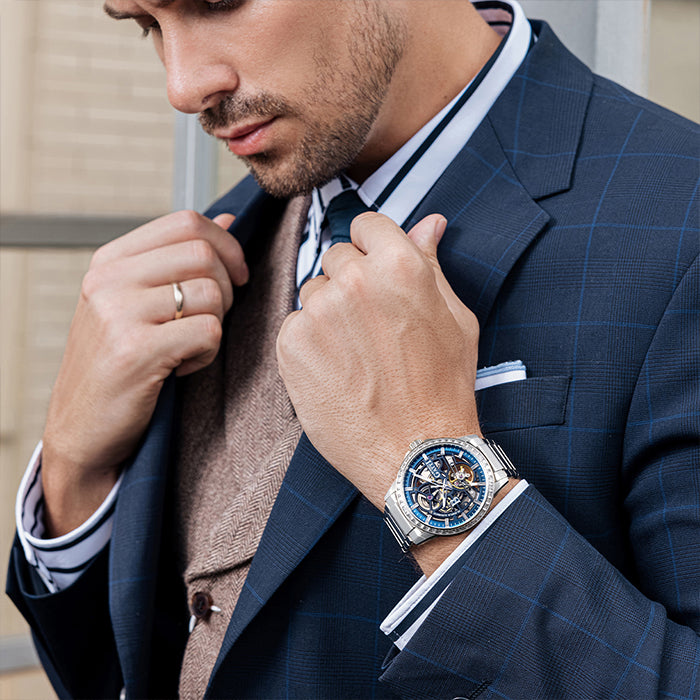 Bonest Gatti BG8803-S1 Blue Classic Series Automatic Watch