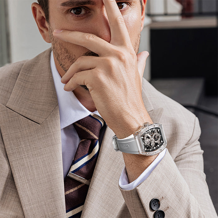Bonest Gatti BG9980-A3 White Dragon Series Automatic Watch