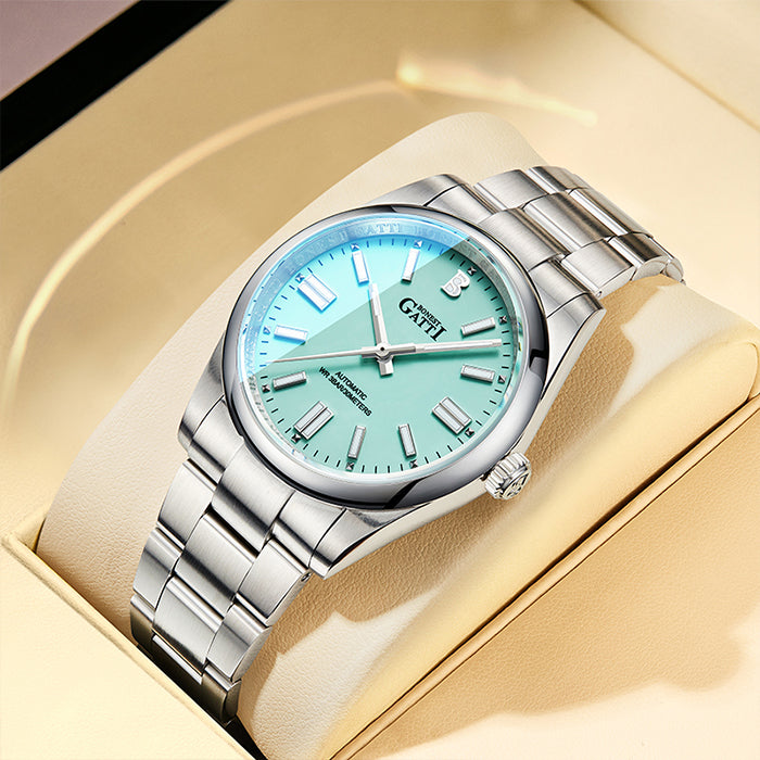 Bonest Gatti BG8015-S2 OP Ice Blue Classic Series Automatic Watch