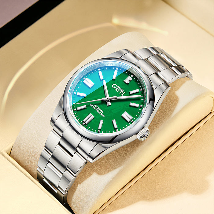 Bonest Gatti BG8015-S3 OP Green Classic Series Automatic Watch