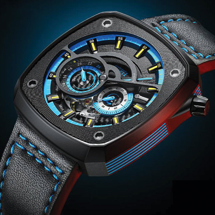 Bonest Gatti BG6601-B6 Black Cosmos Series Automatic Watch