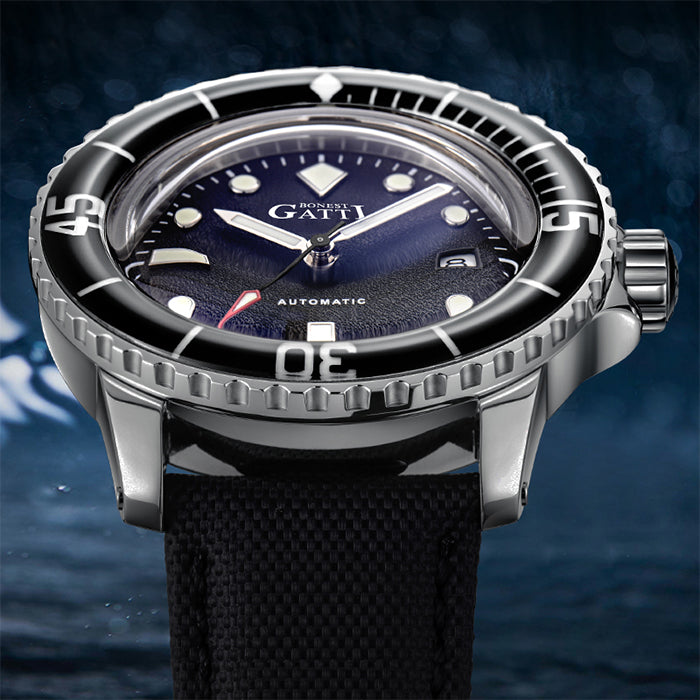 Bonest Gatti BG8002-L1 Black Classic Series Automatic Watch