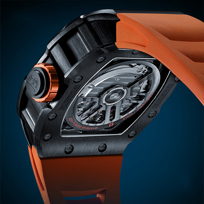 Bonest Gatti BG9902-A2 Orange Extreme Series Automatic Watch