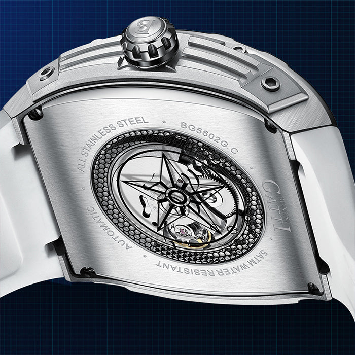 Bonest Gatti BG5602-A4 Blue Sword Series Automatic Watch