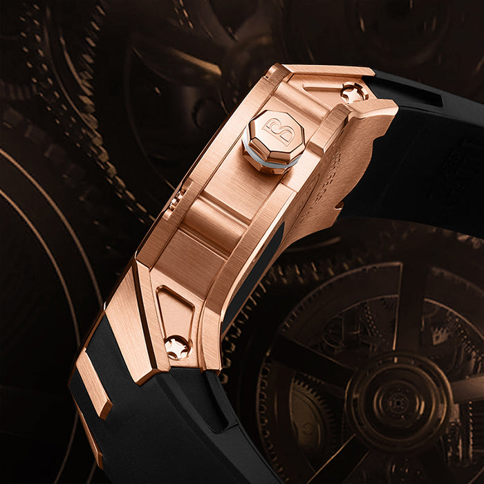 Bonest Gatti BG7701-A5 Rose Gold Cosmos Series Automatic Watch
