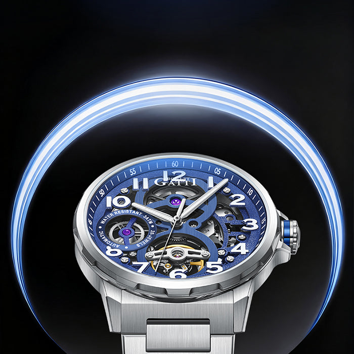 Bonest Gatti BG8010-S1 Blue Classic Series Automatic Watch