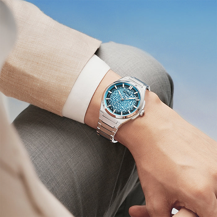 Bonest Gatti BG8013-S3 Blue Classic Series Automatic Watch