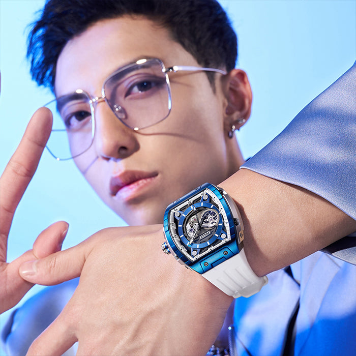 Bonest Gatti BG5602-A4 Blue Sword Series Automatic Watch