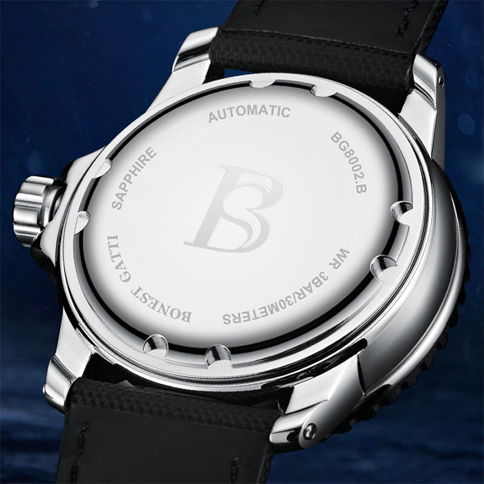 Bonest Gatti BG8002-L1 Black Classic Series Automatic Watch