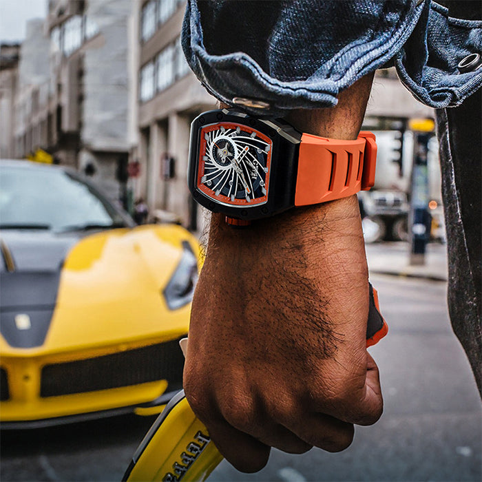 Bonest Gatti BG9902-A2 Orange Extreme Series Automatic Watch