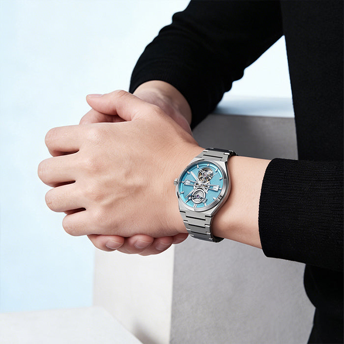 Bonest Gatti BG8014-S1 Blue Classic Series Automatic Watch