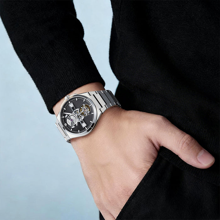 Bonest Gatti BG8014-S2 Silver Classic Series Automatic Watch