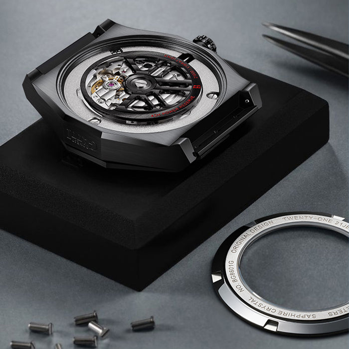 Bonest Gatti BG8601-S6 Black Speed Series Automatic Watch