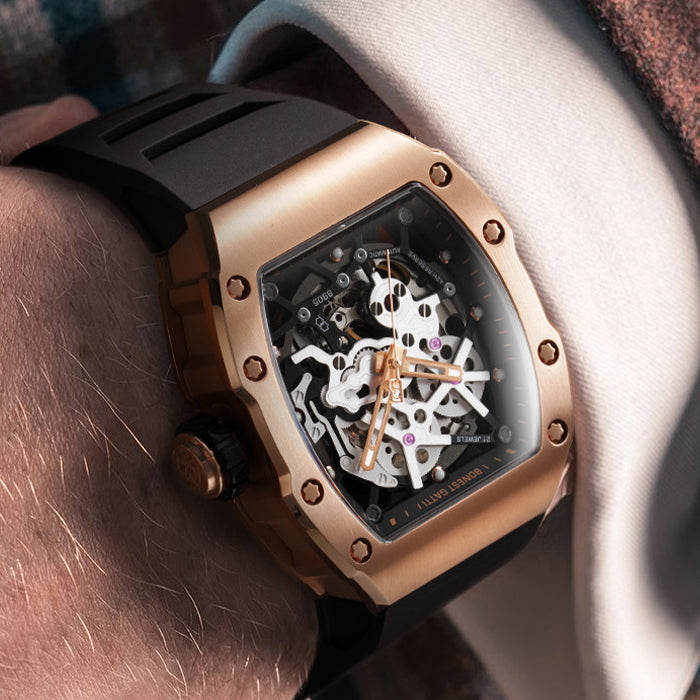 Bonest Gatti BG9905-A3 Rose Gold Extreme Series Automatic Watch