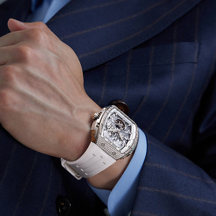 Bonest Gatti BG5006-R2 Silver Horse Series Automatic Watch